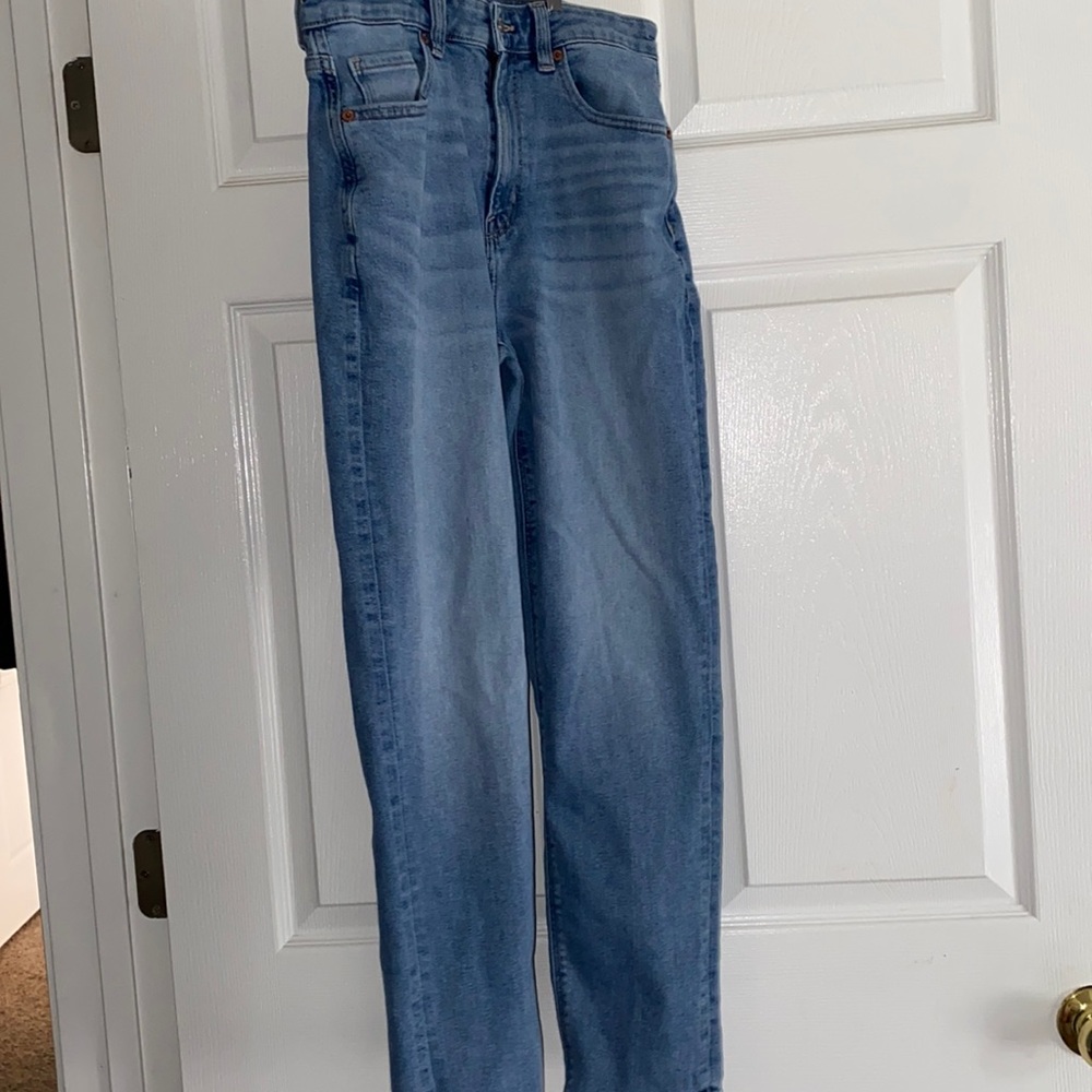 American eagle stretch mom jeans